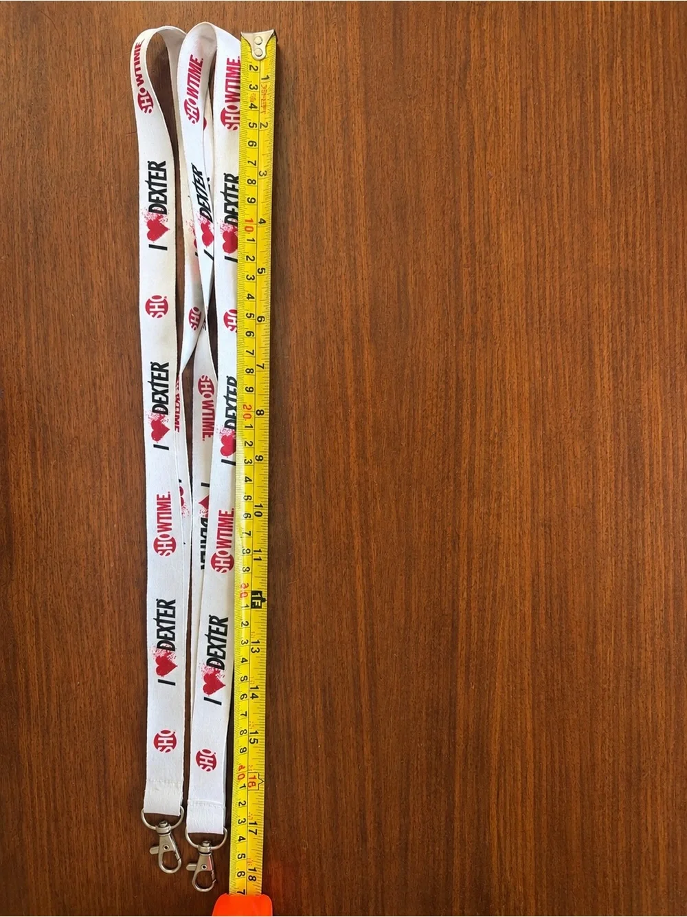 Dexter Showtime Crew Lanyards 2 TV Production Collectible Swivel Clips